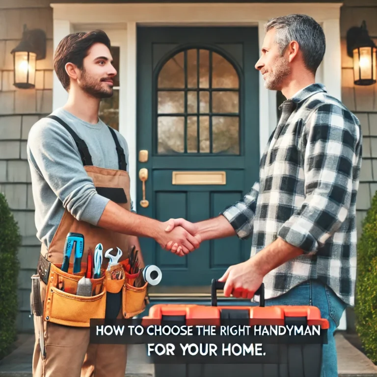 How to Choose the Right Handyman for Your Home